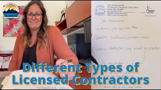 The Different Types of Contractor Licenses