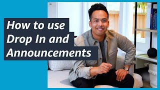 How to use Drop In and Announcements | ALEXA FEATURE TO TRY