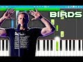 Imagine Dragons - Birds Piano Tutorial EASY (Origins) Piano Cover