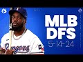 MLB DFS Picks & Strategy for DraftKings & FanDuel (5/14/24)