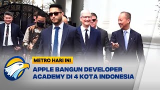Jokowi Bujuk CEO Apple Bangun Pabrik di Indonesia
