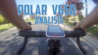 Polar V650 | Análisis pulsómetro GPS de ciclismo