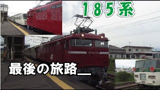 【ゆっくり鉄道旅】185系郡山へ…Part1