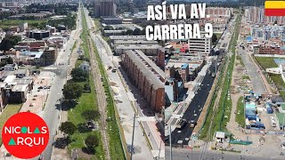 Así va Construcción de la Avenida Carrera Novena entre Calle 170 a 193 en Bogotá 🇨🇴 - Avance de Obra