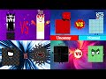 Official Uncannyblocks Band Remastered Full (1-500) Uncanny Vs Normal.  Who win??