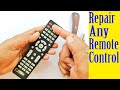 How to repair any remote control  easily at home