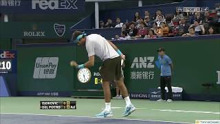 Djokovic vs Del Potro Shanghai 2013 Final Highlights HD