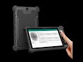 8 inch Biometric Fingerprint  Collection Android Rugged Tablet PC With face recognition  Rfid Reader