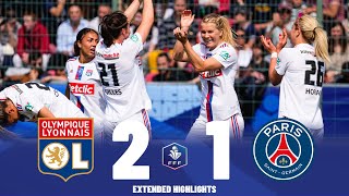 Olympique Lyonnais vs PSG | Highlights | Coupe De France Féminine Final | Résumé Du Match 13-05-2023
