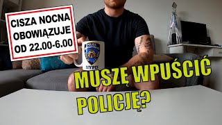 Zakłócam ciszę nocną - czy muszę wpuścić Policję? | Szorty Bagiety #25