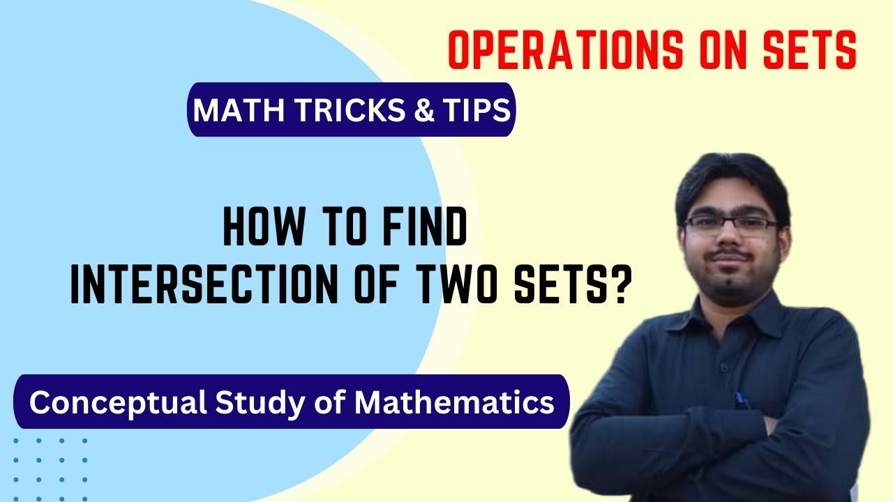 Intersection Of Sets Class Mathematics For Beginners Mathematics Sets