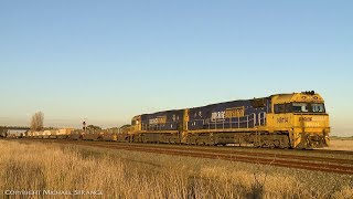 6MP4 Toll / Pacific National Containers - PoathTV Australian Trains \u0026 Railways