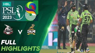 Full Highlights | Lahore Qalandars vs Peshawar Zalmi | Match 15 | HBL PSL 8 | LQ vs PZ Highlights