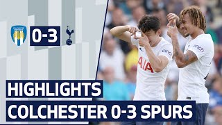 Heung-Min Son scores his first goal of pre-season! HIGHLIGHTS | COLCHESTER 0-3 SPURS