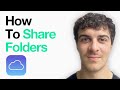 How To Share Icloud Folders (Finally!) (Full 2025 Guide)