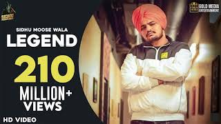 LEGEND - SIDHU MOOSE WALA | The Kidd | Gold Media | Latest Punjabi Songs 2023
