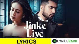(on trending) Jinke Liye (Official Lyrics song) _ Neha Kakkar Feat. By(Tiktok ki duniya)