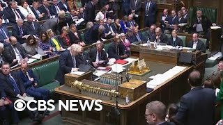 UK Prime Minister Boris Johnson faces "no-confidence" vote in Parliament