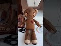 Handmade Creepy Cute Teddy Bear 🐻 #shorts