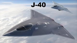 China revealed its 6th-generation aircraft J-40 (J-XX) on Dec 26, 2024