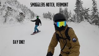 Smugglers Notch, Vermont Day One: Tree Trails, Shredding \u0026 a Great Time!