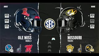 CFB REIMAGINED 2024 Season Week 2 - #11 Ole Miss (0-1) @ #13 Missouri (1-1)