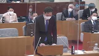 令和３年３月市議会定例会　一般質問　青山幸生議員