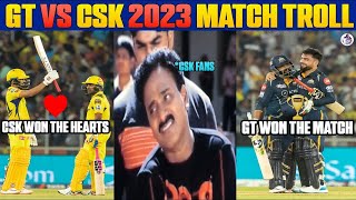 IPL 2023 Match GT VS CSK Troll Telugu | CSK Team Troll | Telugu Cricket Trolls | T3