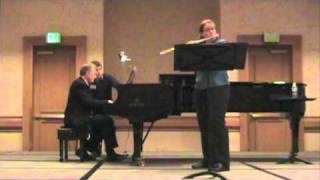 Martinu First Sonata for Flute, I. Allegro moderato performed by Kristen Stoner and Tim Carey