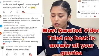 Loksewa based queries|| Answered all the questions|| Civil service journey|| Motivational video