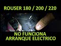 NO FUNCIONA ARRANQUE ELECTRICO SOLUCIONADO! Bajaj Rouser 180-200-220