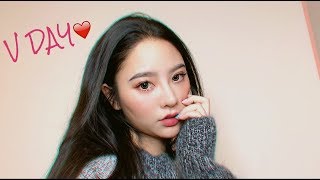 BE MY VALENTINE MAKEUP | 戀愛季節～情人節粉嫩約會妝｜Jessica Lin x innisfree