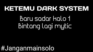 Gini rasanya ketemu Dark system - mobile legends tidak baik baik saja