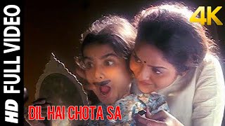 Dil Hai Chota Sa Choti Si Aasha 💞 | Purane Filmi Gaane 4K Video Song | Roja (1992)