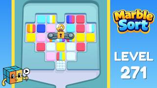 Marble Sort Level 271 Walkthrough Solution