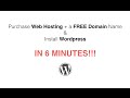 How to Install Wordpress on SiteGround Web Hosting in Less than 6 Minutes