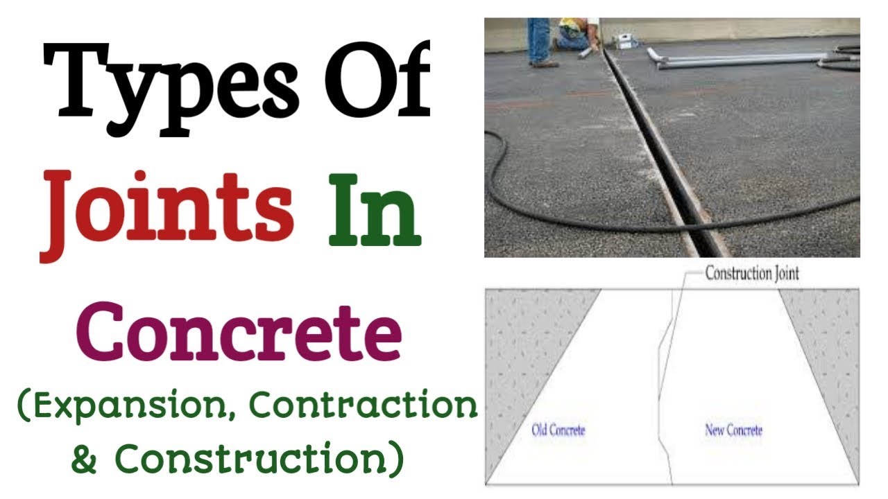 3Types Of Joints In Concrete,Full Explain In Hindi - YouTube