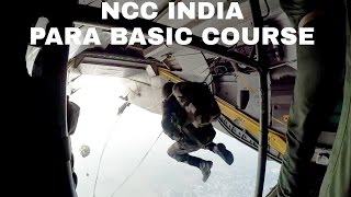 PARA BASIC COURSE | FIRST JUMP | NCC INDIA