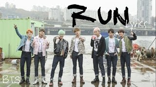 BTS (방탄소년단) - 'RUN' [Han|Rom|Eng lyrics]