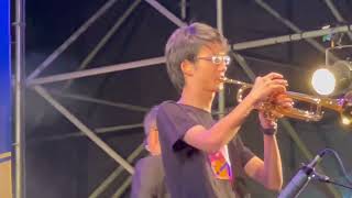 「臺中青少年回娘家爵士樂團Taichung Youth Alumni Jazz Orchestra」#4 在臺中爵士音樂節2022 Taichung Jazz Festival 。大蔚阿昌［記錄台中］