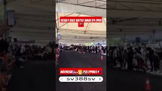 Pertarungan Ketat: Hasil Race Battle Ninja 59 Open Indonesia vs Filipina