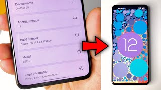 OnePlus 9R Upgrade to OxygenOS 12 from 11.2.8.8 | Oxygen OS 12 OnePlus 9R