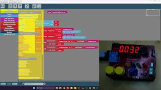 open smart, rich shild, DHT 11 sensor, display temperature and humidity on TM1637 display.