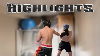 15 year olds sparring sessions 70kg HIGHLIGHTS