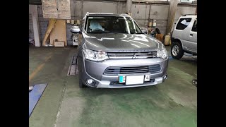 アウトランダーPHEV GG2W イジリ No63　9年目の車検費用