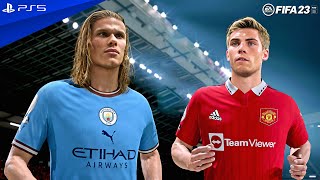 FIFA 23 - Man United vs. Man City - "Højlund vs. Håland" | PS5™ [4K60]