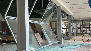 لماذا انهارت لوحة الزجاج فجأة؟! Curtainwall/Glass/Skylight Breakage🤔