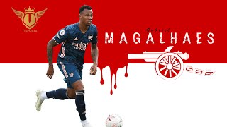 Gabriel Magalhães | Lille vs PSG, Chelsea | Defensive and Passing Skills 2019/20 |Welcome to Arsenal