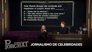 Porchat desafia Sonia Abrão a adivinhar as manchetes sobre celebridades
