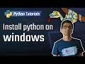 1. Install python on windows [Python 3 Programming Tutorials]